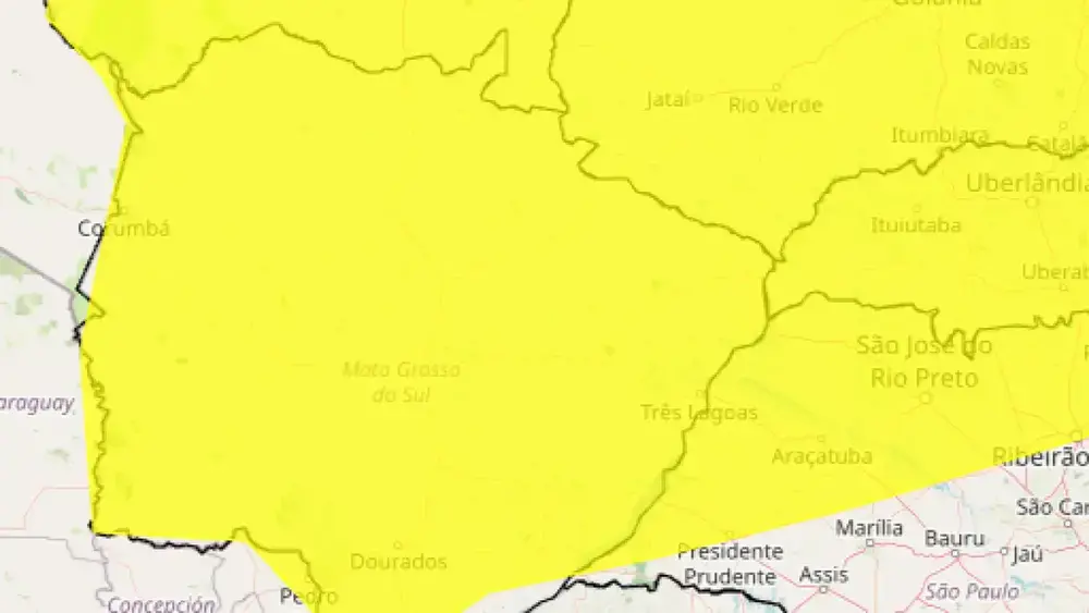 Baixa umidade coloca 70 cidades de MS em alerta