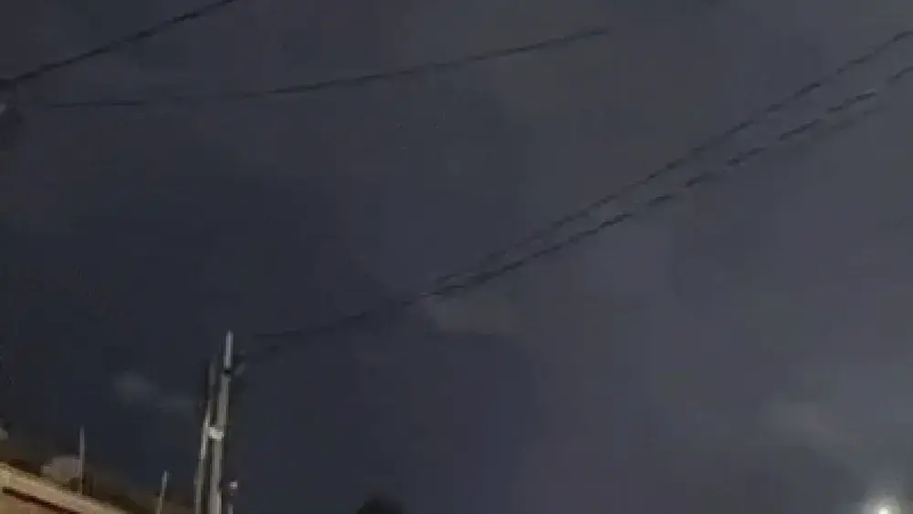 Brazil Lightning Storm Signals Severe Weather in Campo Grande