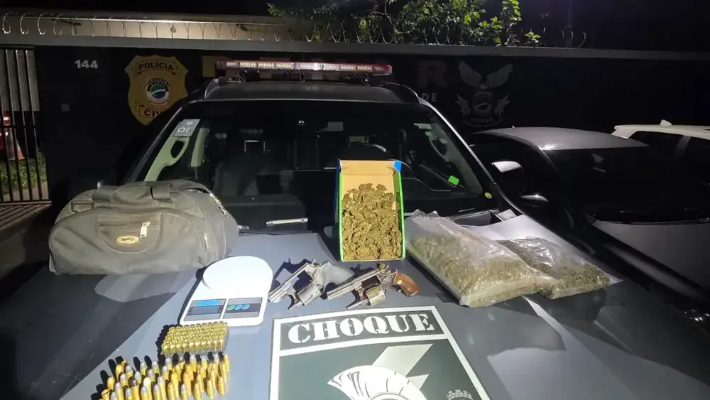 Choque prende grupo do CV armado antes de atacar o PCC