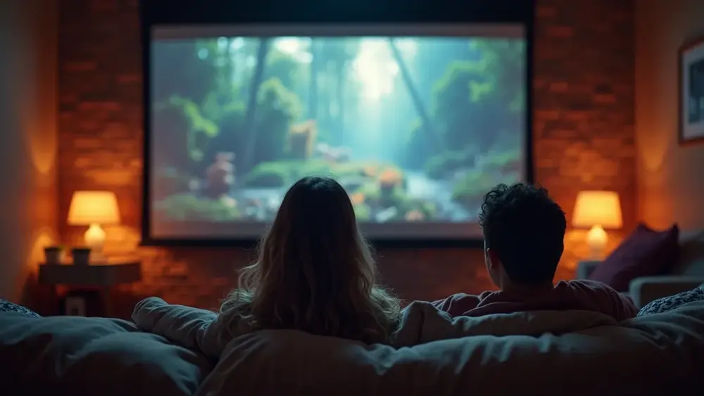 Como aproveitar o fim de semana com filmes e pipoca em casa