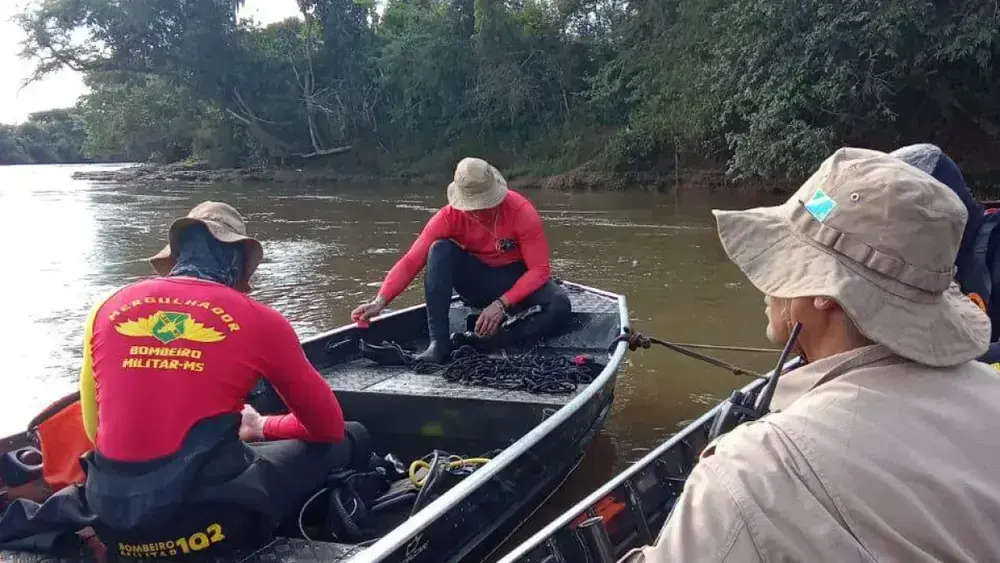 Corpo de guia de pesca é encontrado no Rio Dourados
