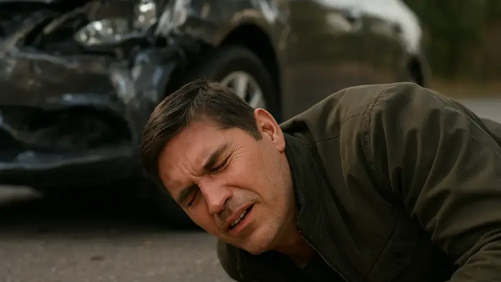 Jim Caviezel sofreu acidente em qual cena?