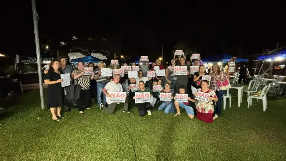 Protesto contra Centro POP no Amambaí pede revisão da prefeitura